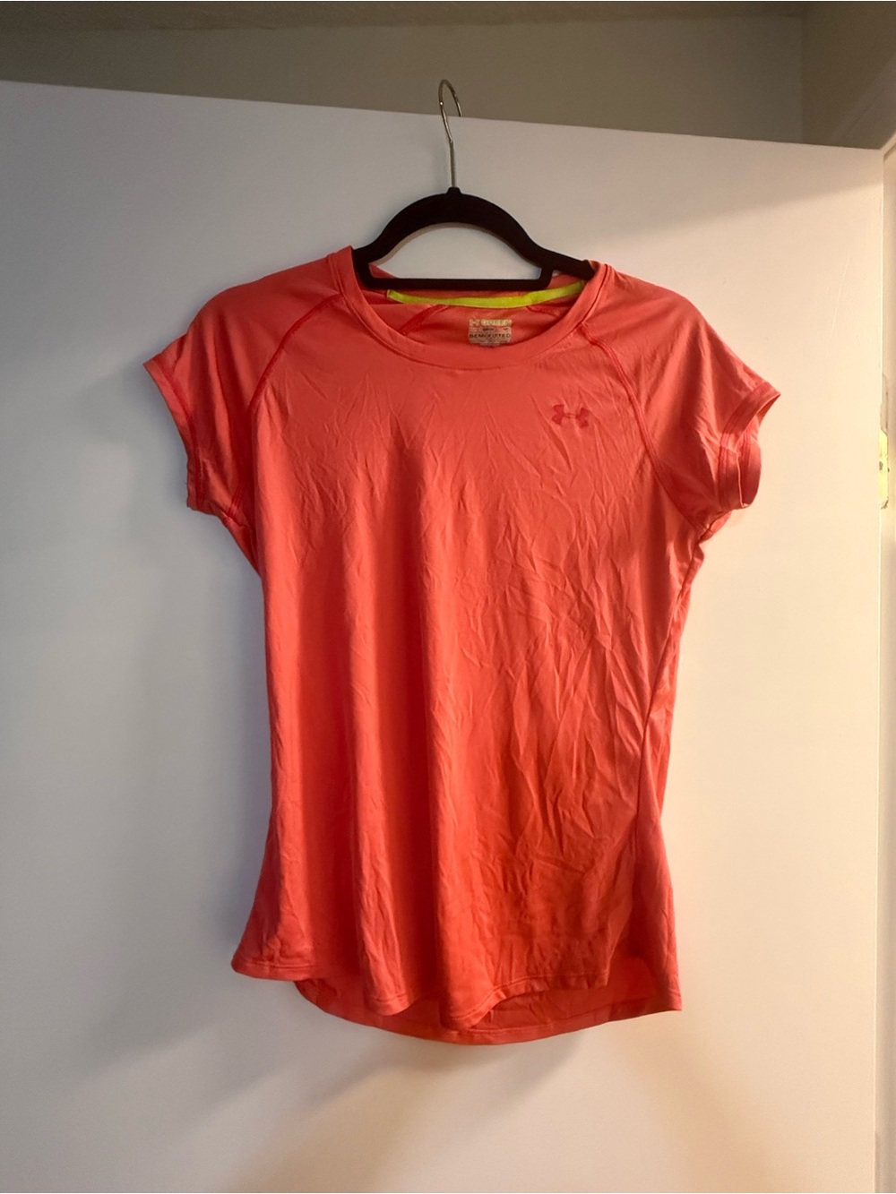 Under Armour Women's Coral Performance Short-Sleeve Tee